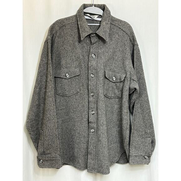 Woolrich Vintage Men's Wool Blend Shirt - Picture 1 of 6